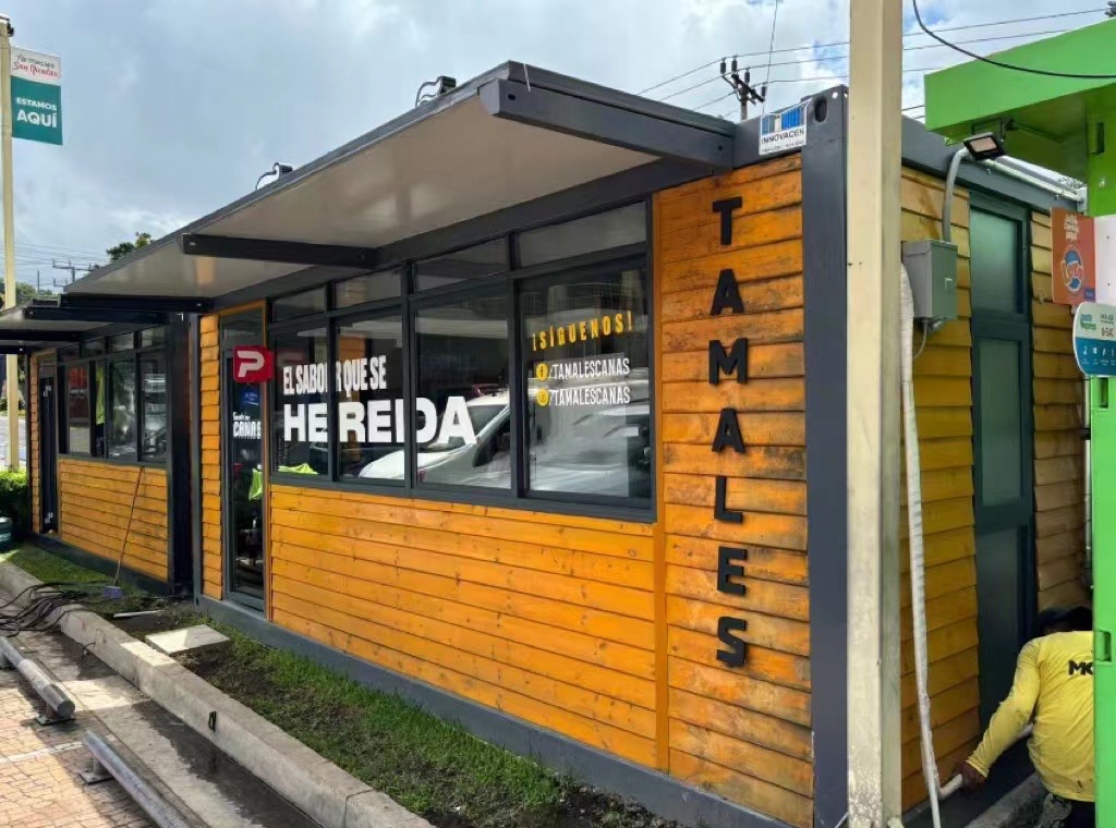 外贸定制小木屋商铺